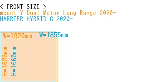 #model Y Dual Motor Long Range 2020- + HARRIER HYBRID G 2020-